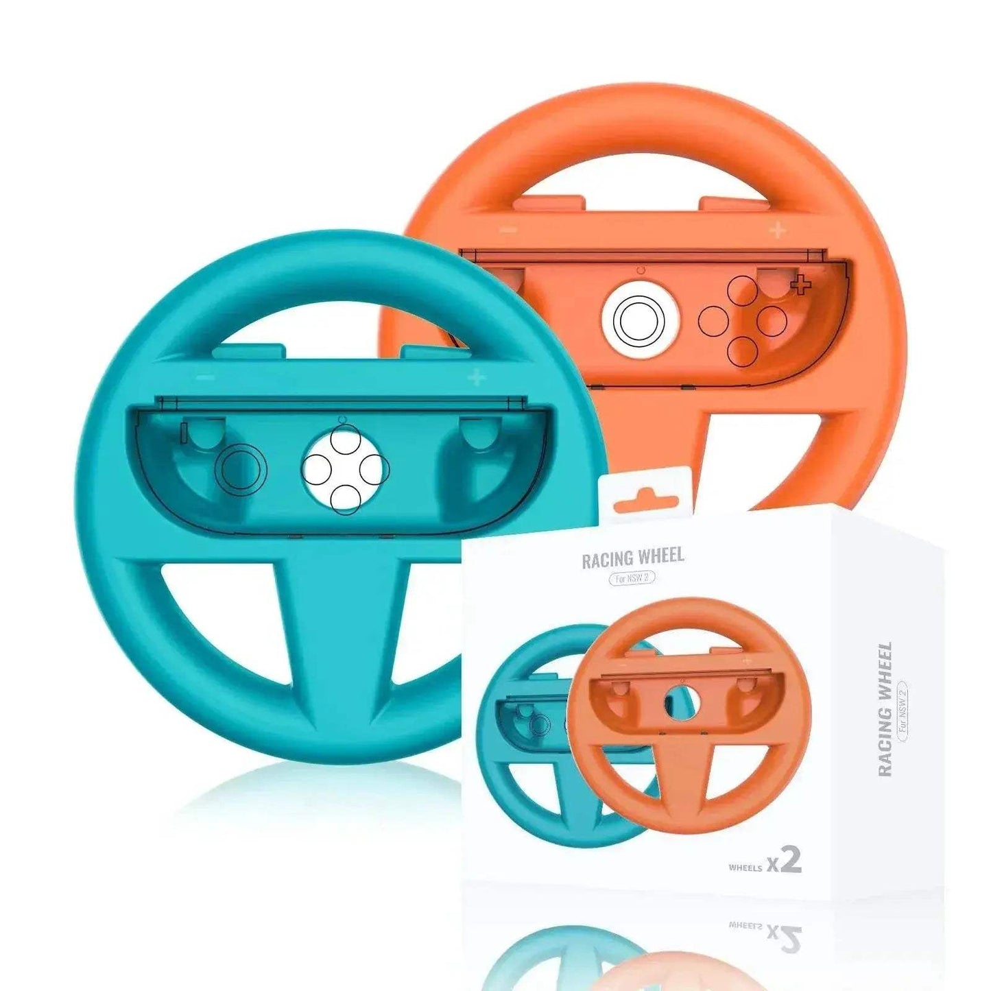Premium Racing Wheel Accessories for Nintendo Switch 2 with Anti-Slip Grip for Mario Kart Enthusiasts - ToylandEU