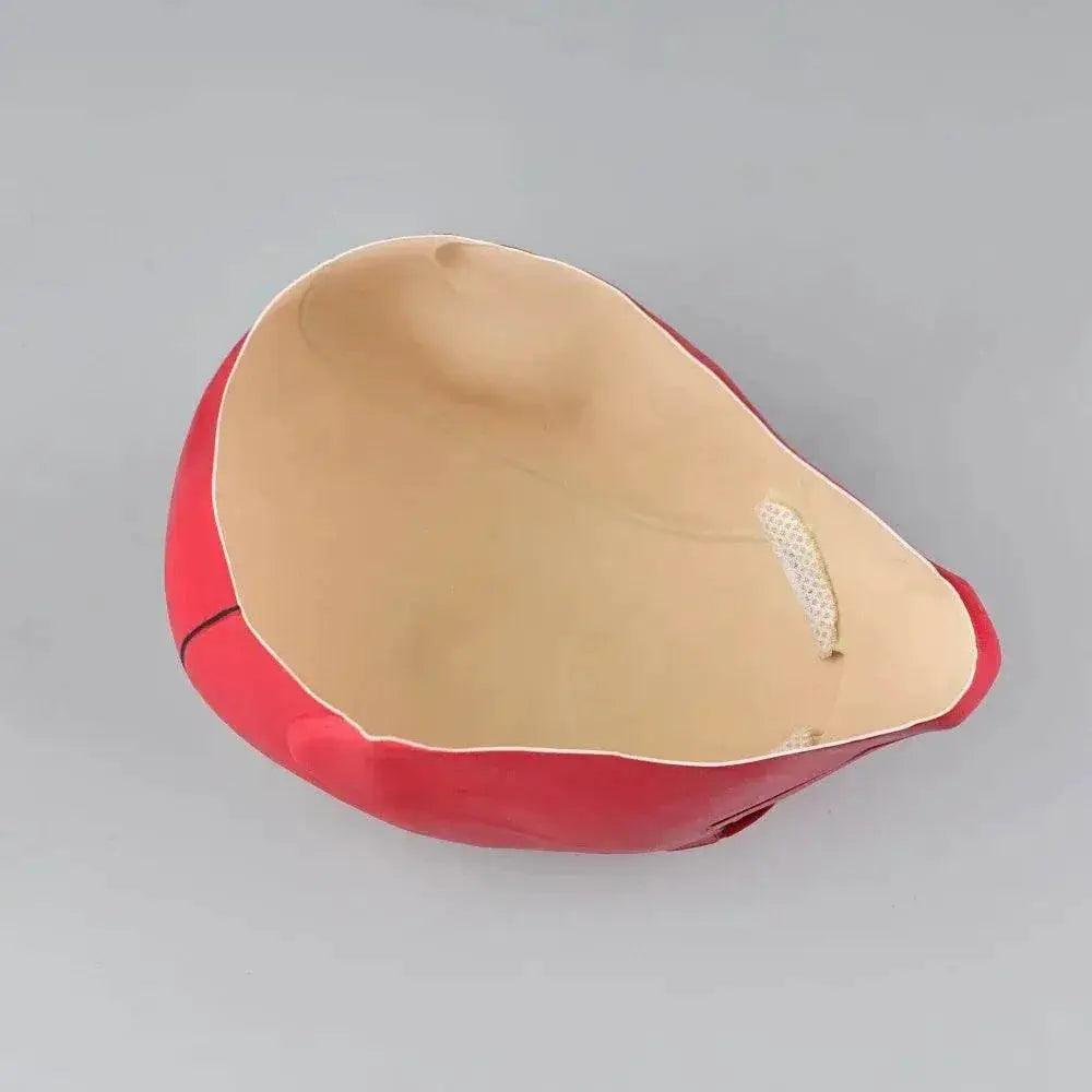 Premium Red Hood Latex Helmet Mask One Size Toyland EU - ToylandEU™