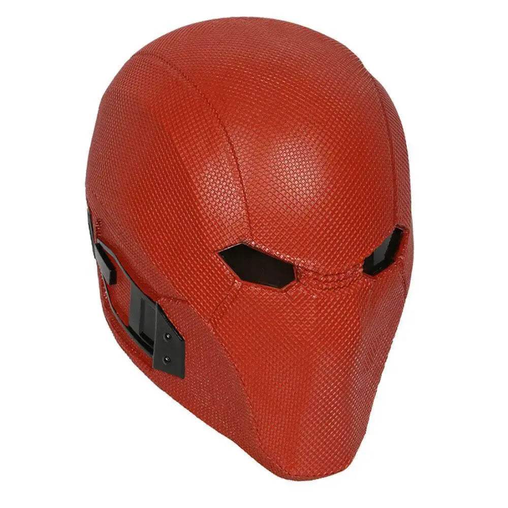 Premium Red Hood Mask Full Head Latex Mesh Toyland EU - ToylandEU™