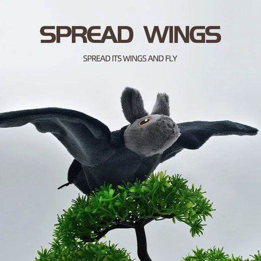 Premium Remote Control Plush Toy Realistic Squirrel Bat Kids - ToylandEU