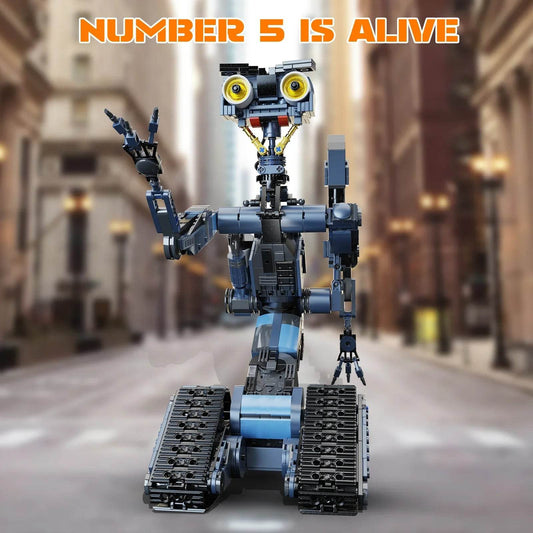 Premium Robot Building Blocks Five Models for Young Kids - ToylandEU