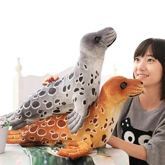 Premium Seal Plush Toy 40 To 60cm Lifelike Toyland EU - ToylandEU™