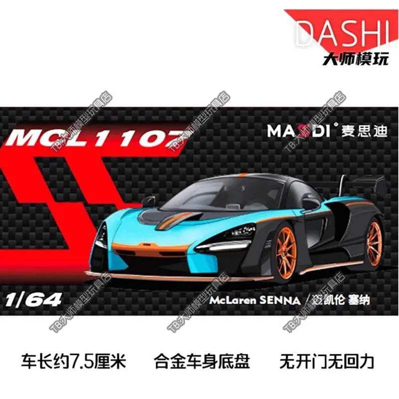 Premium Senna MCL Diecast Car Model 1 64 Toyland EU - ToylandEU™