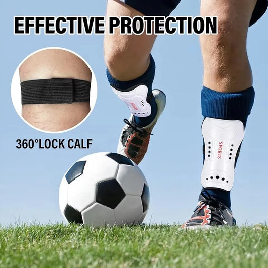 Premium Soccer Shin Guards Calf Protection Straps For All - ToylandEU