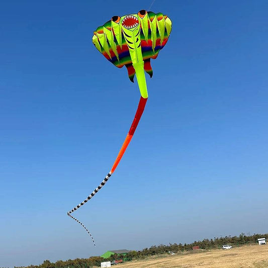 Premium Soft Ray Kite With 9 Air Vents For Outdoor Fun - ToylandEU