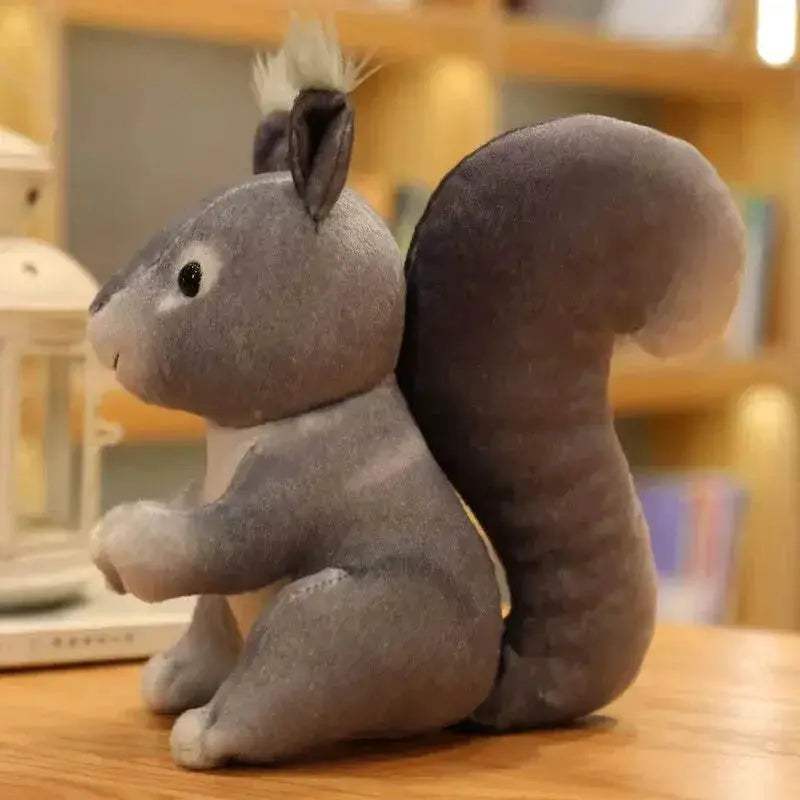 Clever Squirrel Plush Toy 25cm Toyland EU - ToylandEU™