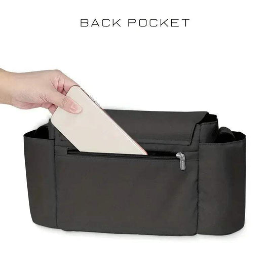 Premium Stroller Organizer Bags Large Capacity Bottle Holder For Moms On The Go - ToylandEU