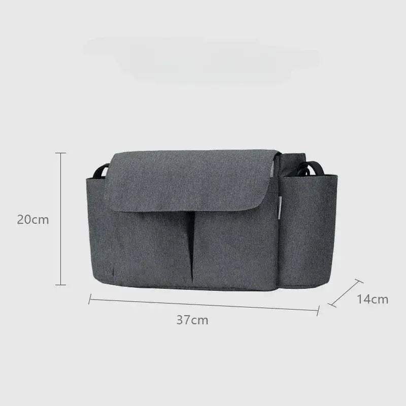 Premium Stroller Organizer Bags Large Capacity Bottle Holder For Moms On The Go - ToylandEU