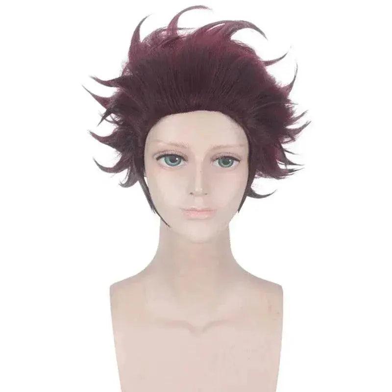 Premium Tanjirou Kamado Unisex Wig Toyland EU - ToylandEU™