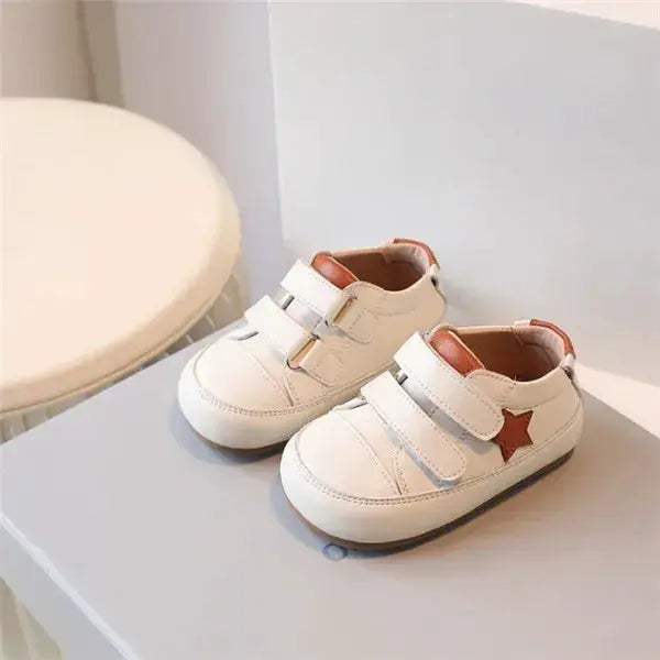 Premium Toddler Shoes Star Soft Sole Microfiber Leather Unisex Outdoor Use - ToylandEU