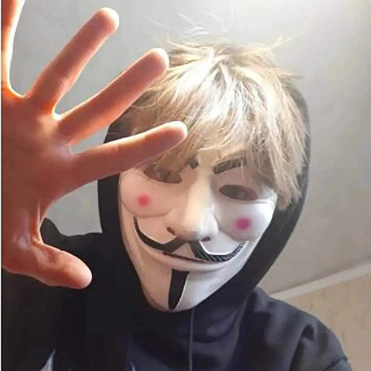 Premium V For Vendetta Mask Cosplay Lightweight For Adults - ToylandEU
