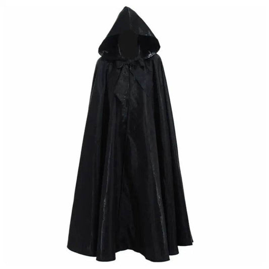 Premium Vampire Robe Hooded Long Cloak Adult Cosplay - ToylandEU