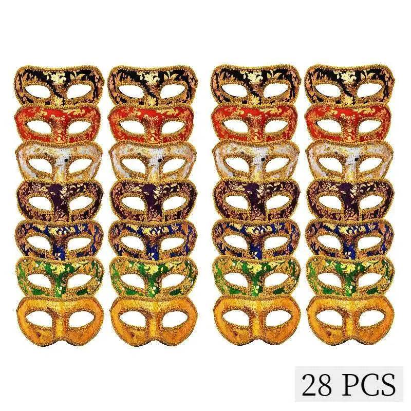 Premium Venetian Mask Seven Colors Half Face Toyland EU - ToylandEU™