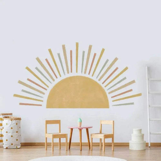 Premium Wall Sticker 3D Sun Self Adhesive Toyland EU - ToylandEU™