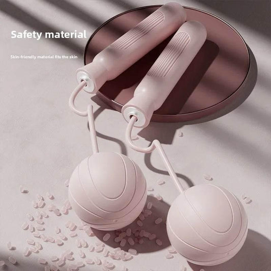 Premium Weighted Cordless Jump Rope with Mute Function for Adults and Students Fitness Training - ToylandEU