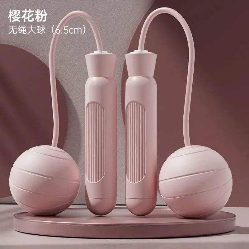 Premium Weighted Cordless Jump Rope with Mute Function for Adults and Students Fitness Training - ToylandEU