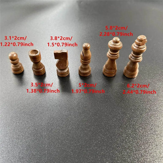 Premium Wooden Chess Set with Portable Storage for Ages 12 and Up - ToylandEU