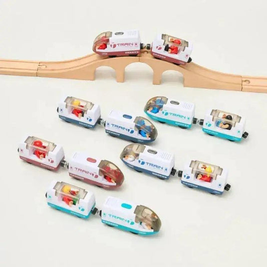 Premium Wooden Train Set With Compatible Track - ToylandEU™