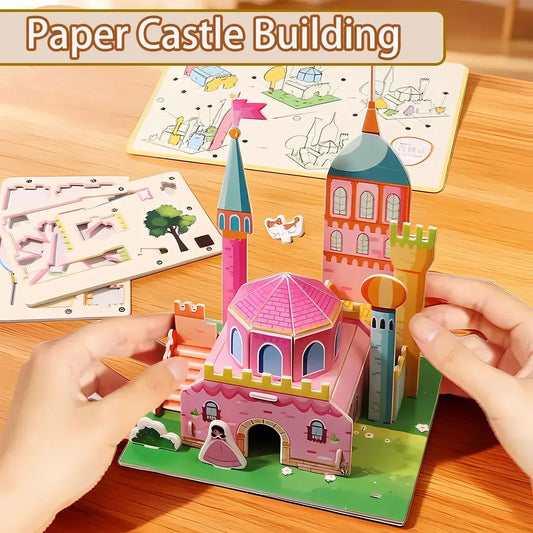 Princess Castle Track 3D Puzzle Kids Educational Toy - ToylandEU