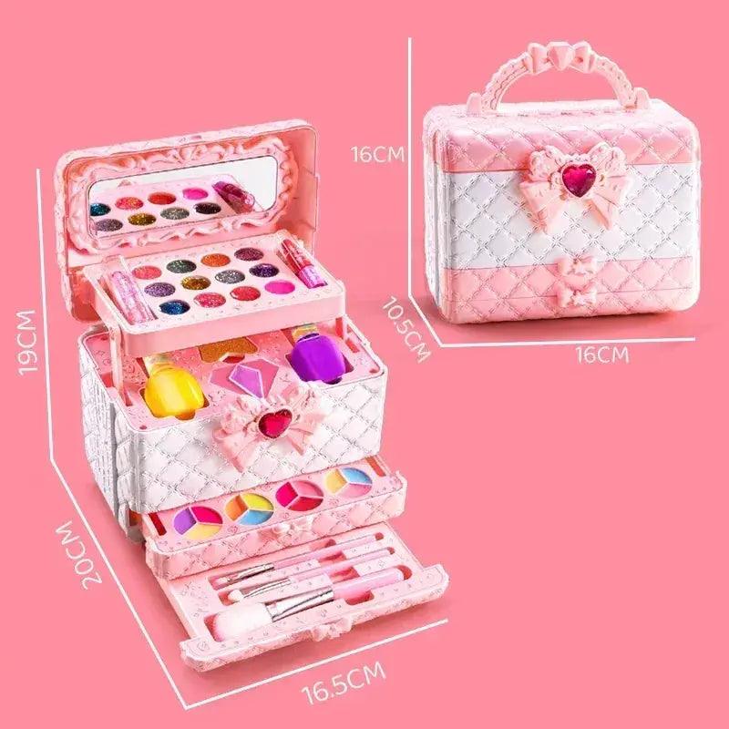 Princess Makeup Toy Case Kit Non Toxic Lipstick - ToylandEU™