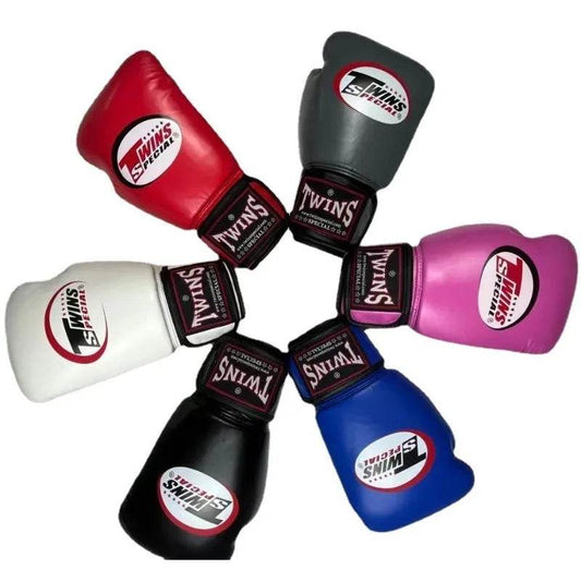Professional Boxing Gloves PU Leather Unisex MMA Training - ToylandEU