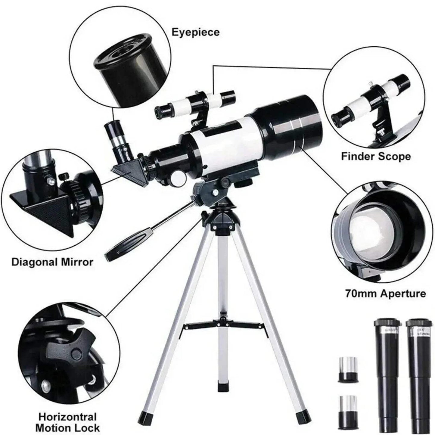 Professional Monocular Telescope 180X Toyland EU - ToylandEU™