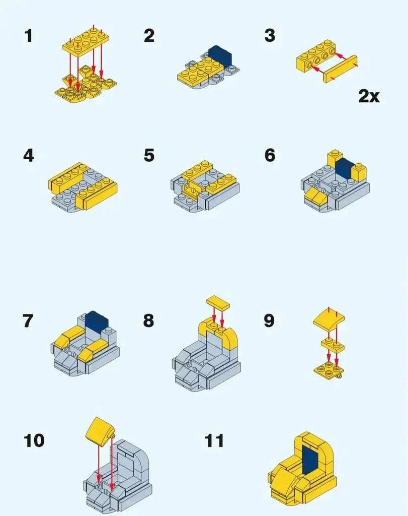 Professor Xavier Lego Minifigure Xmen Marvel Limited - ToylandEU™