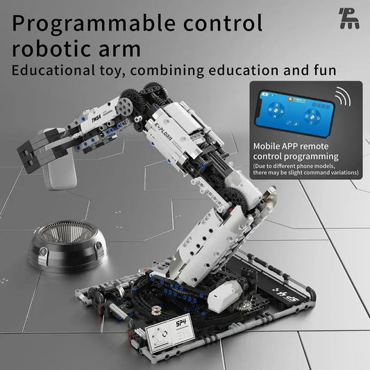 Programmable Robot Arm Building Blocks Remote Control - ToylandEU™
