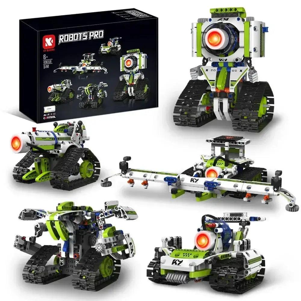 Programmable Robot Educational Toy 5 In 1 Display - ToylandEU™