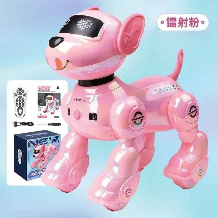 Programmable Voice Control Robot Dog Toy With Touch Sensor Music - ToylandEU
