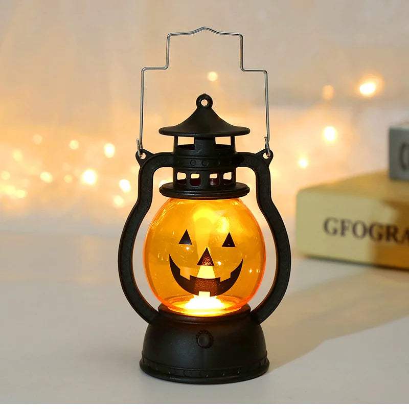 Pumpkin Lantern | Retro Halloween Decor | Toylandeu™