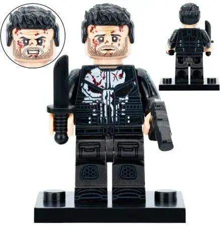 Punisher Custom Minifigure Tactical Armor Born Again - ToylandEU™