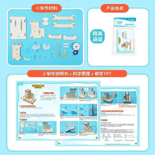 DIY Electric Hand Generator STEM Kits Educational Puzzle Games - ToylandEU™