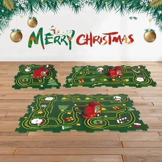 Puzzle Train Educational Toy For Creative Stem Brain Boost - ToylandEU