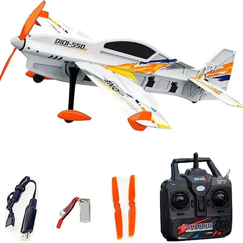 Qidi 550 RC Airplane With 500mm Wingspan Stunt Flight - ToylandEU