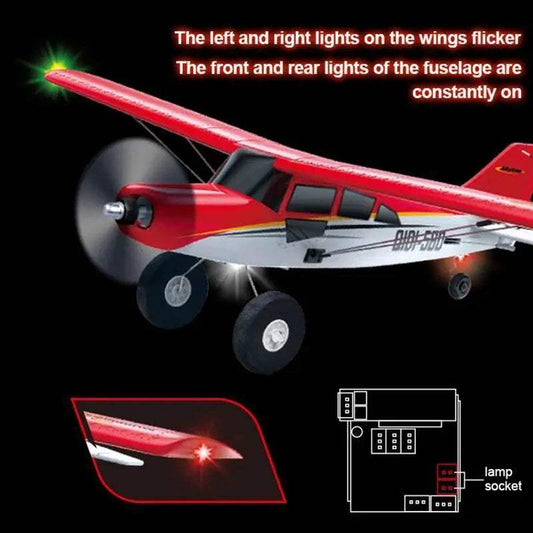 Qidi560 RC Airplane Toy with Brushless Motor for Kids - Remote Control - ToylandEU™