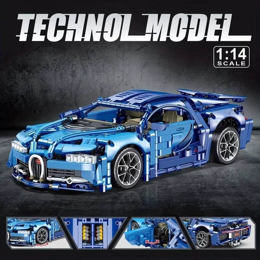 Quality Blocks Kit Sports Car MOC 1 14 For Adults And Kids - ToylandEU