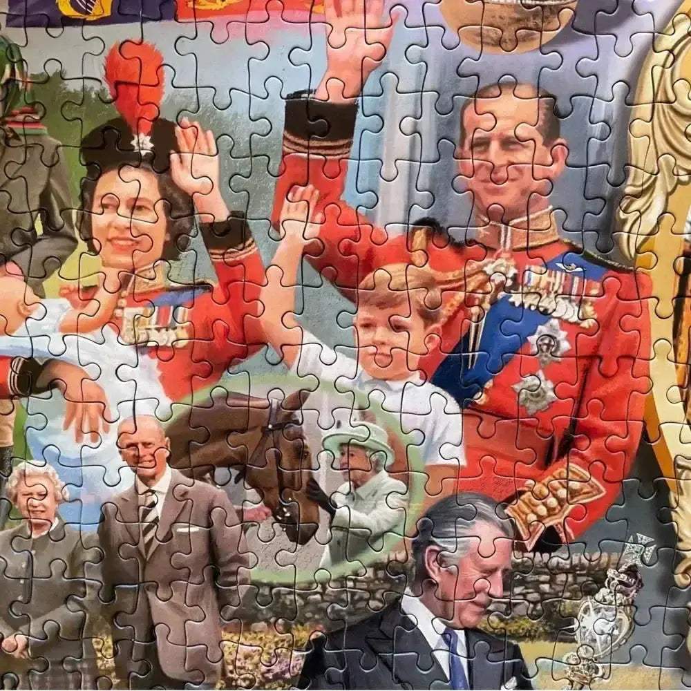 Queen Elizabeth II 1000 Piece Jigsaw Puzzle Premium Quality Gibsons - ToylandEU