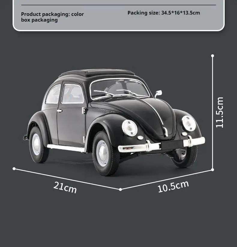 RC 1:16 D62 Mini Retro Beetle RC Climbing Car - Full Scale Simulation Remote Control Toy with Drift Features - ToylandEU™