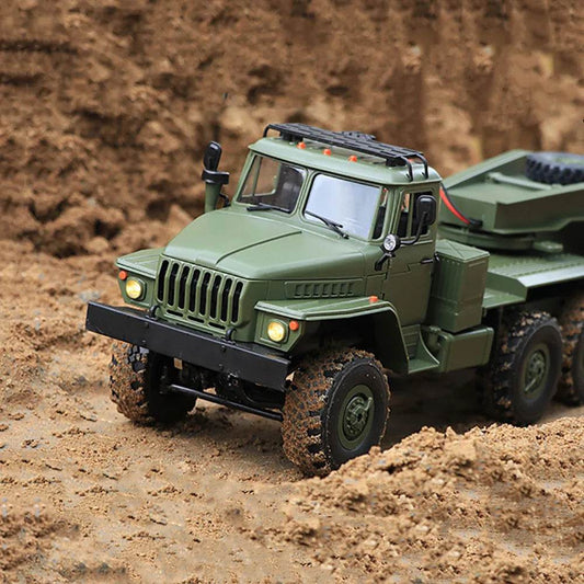 RC 1/16 Scale WPL B36-3 6WD Military RC Truck with Trailer - Off-Road Adventure - ToylandEU