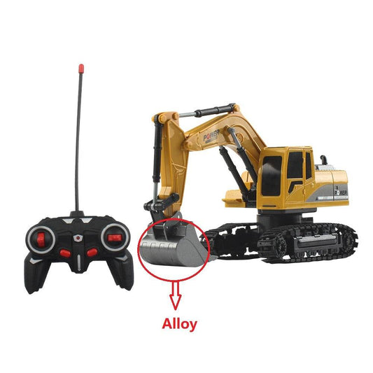 RC 1:24 Scale Remote Control Excavator Truck - Fun RC Toy for Kids - ToylandEU