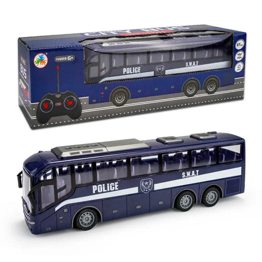 RC 1/30 Scale Electric Tour Bus RC Car with Lights - Perfect for Kids - ToylandEU