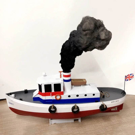 RC 1:48 Wagner Port Work RC Ship Model Kit - Assembled Toy for Maritime Fun - ToylandEU