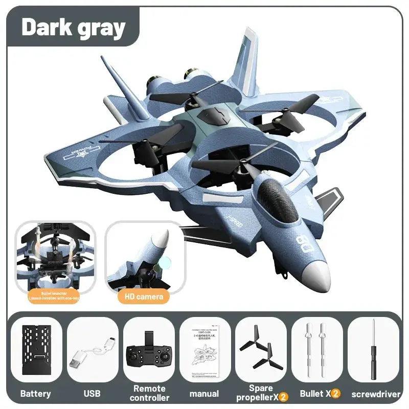 4 Channel RC Aircraft With Camera And Missile Launch - ToylandEU™
