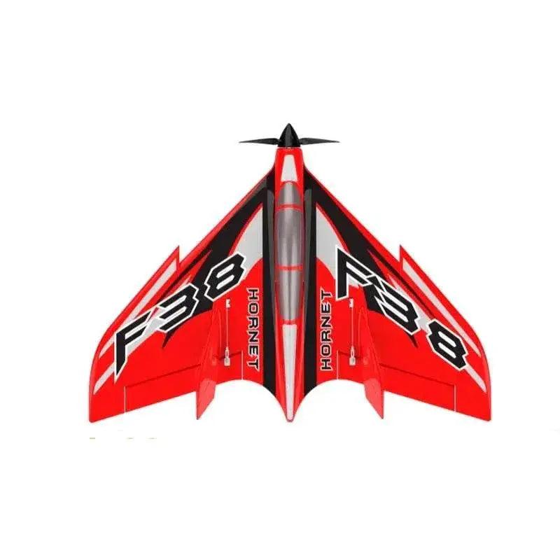 RC EVYVKV F38 Delta Wing RC Racing Aircraft Model - Remote Control EPO Foam Plane for DIY Enthusiasts and Gift Ideas - ToylandEU™