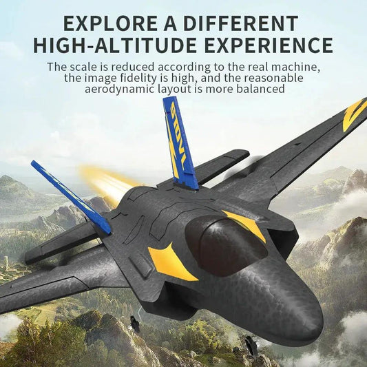 RC Aircraft Fighter Jet 2 4G Gyro Auto Balance - ToylandEU™
