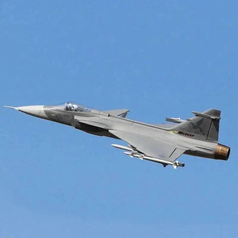 RC RC JAS-39 Gripen Remote Control Plane - 6CH Military Aircraft with NATO, Czech Republic, Swedish, and Hungarian Air Force Designs - ToylandEU™