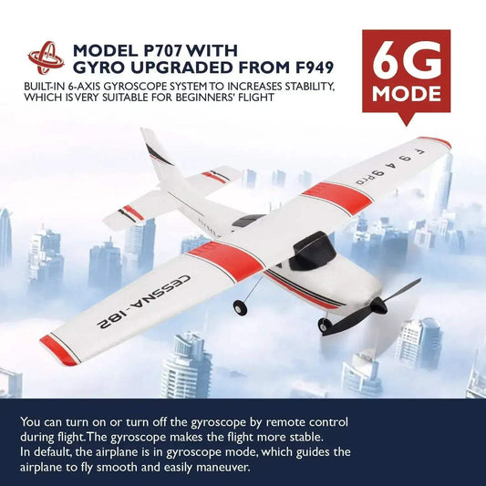 RC Airplane F949S Gyro Stabilized Fixed Wing - ToylandEU™