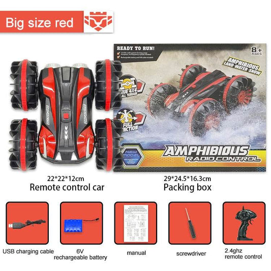 RC All-Terrain 360° Rotating RC Stunt Car for Kids - Remote Control Fun! - ToylandEU