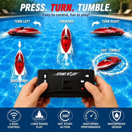 RC Boat | 2.4GHz Remote Control | Toylandeu™